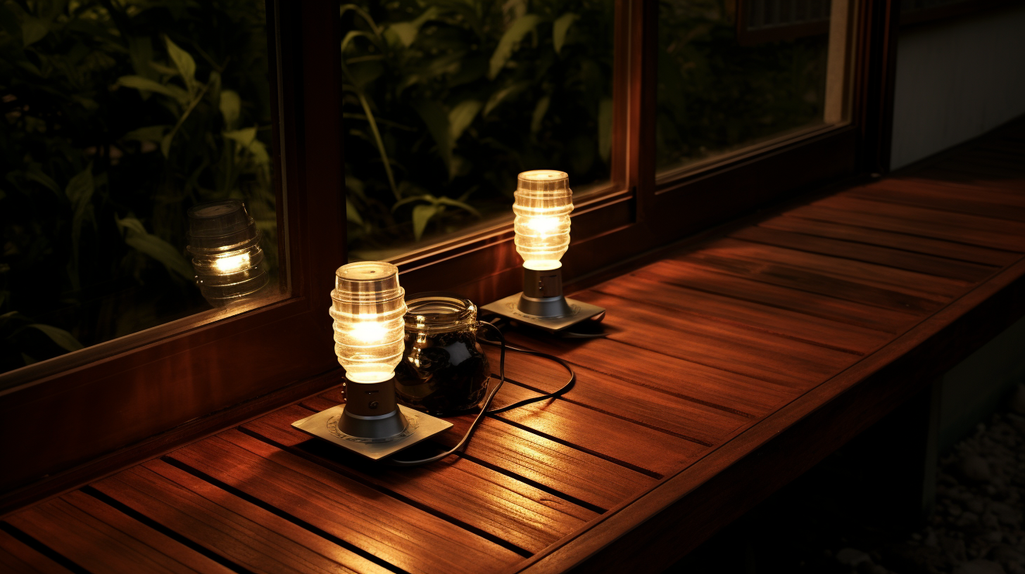 can you use solar lights indoors