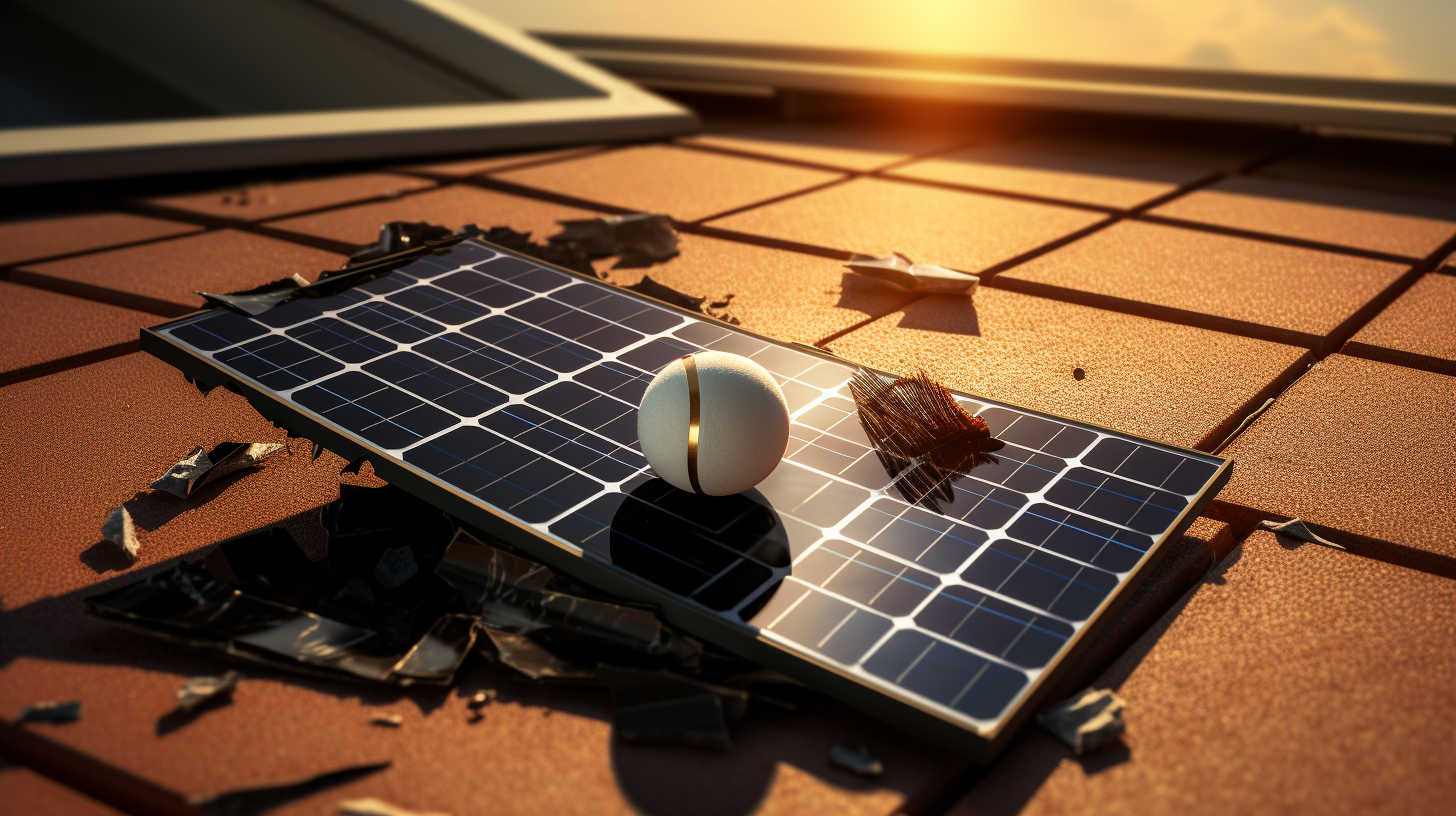 Protect Solar Panels From Golf Balls